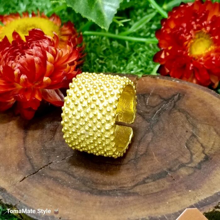 Anello Filigrana Fascia Alta Oro